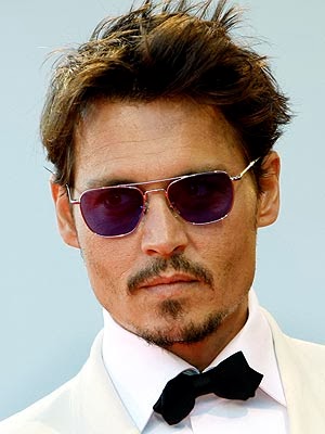 Hollywood Globe Johnny Depp Blond Actor Makes Dramatic Hair Change