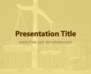 Free Business Law Powerpoint Templates