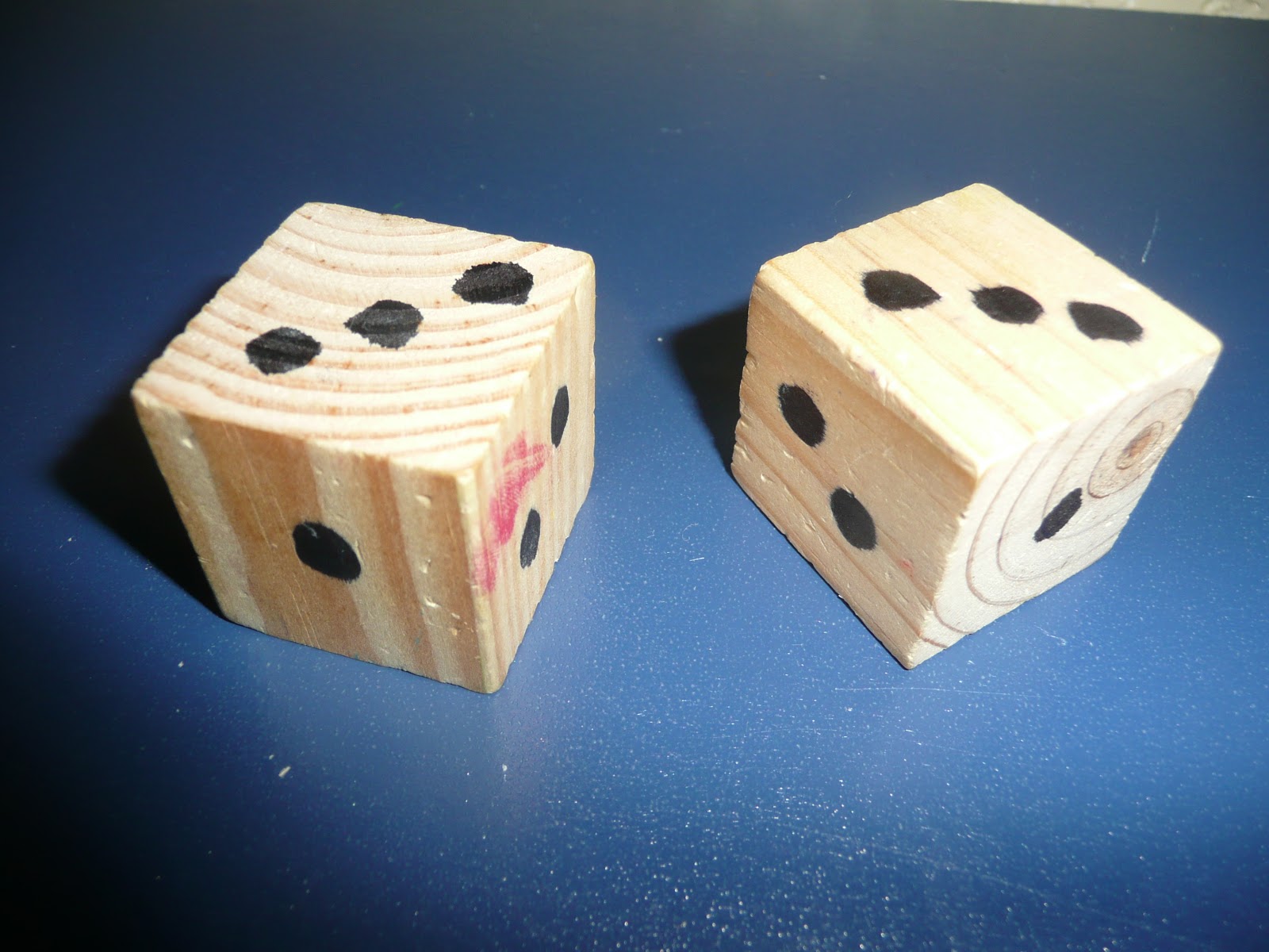 Little Adventures Preschool Home Made Dice