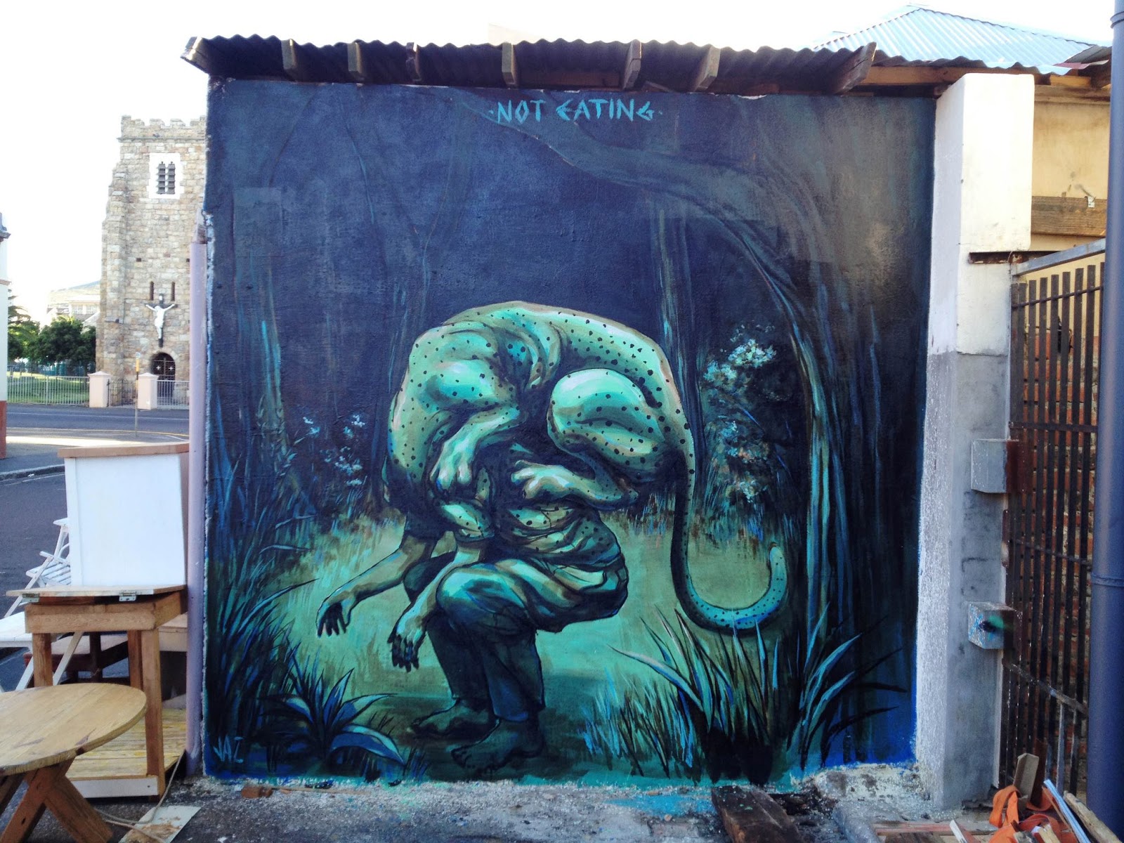 JAZ New Mural In Cape Town, South Africa StreetArtNews StreetArtNews
