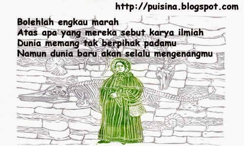 Puisi Mary Anning sang Kolektor Fosil Puisi Mary Anning sang Kolektor Fosil