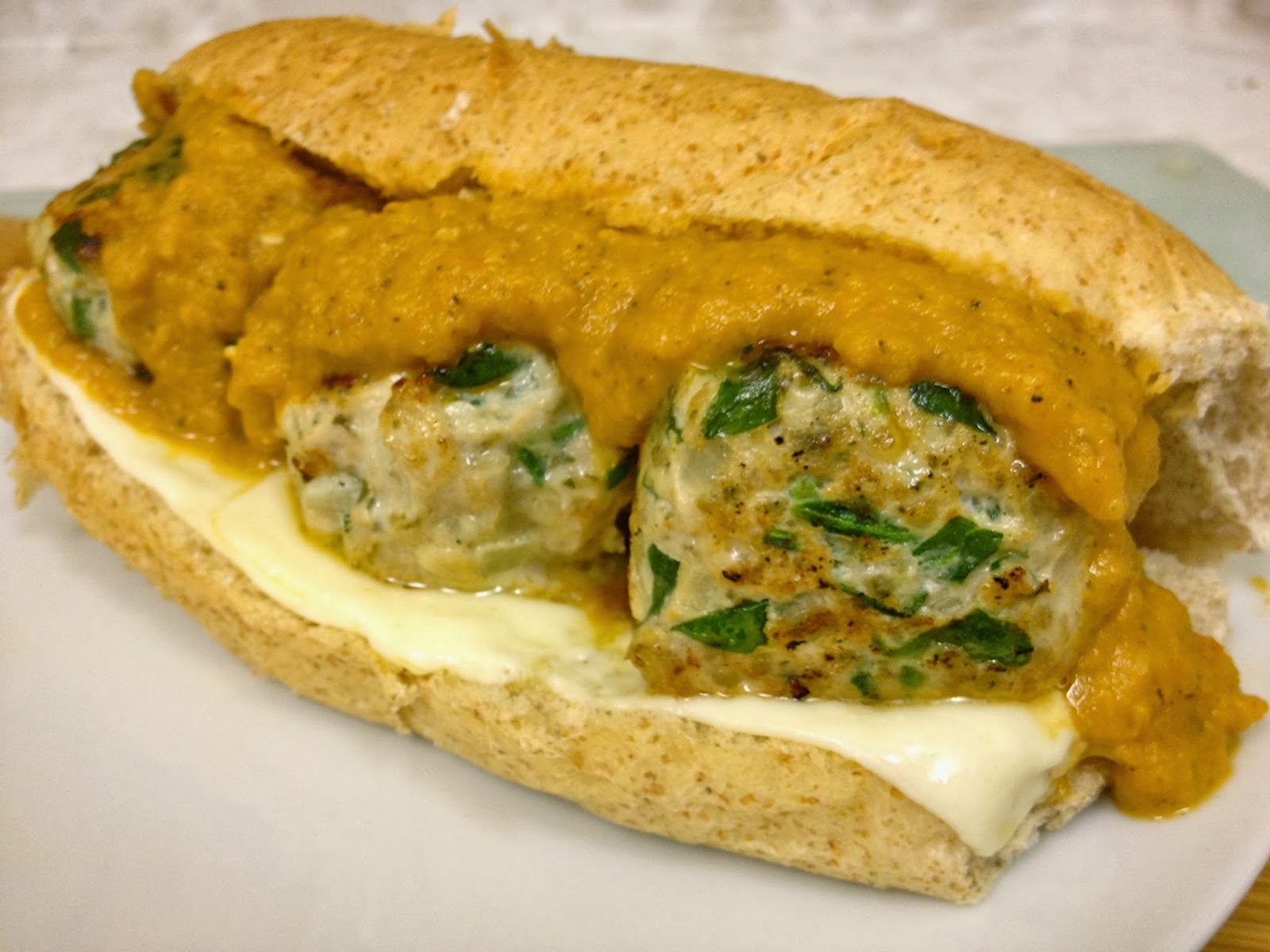 The Lifestyle Notebook Chicken Parmesan Meatball Sub