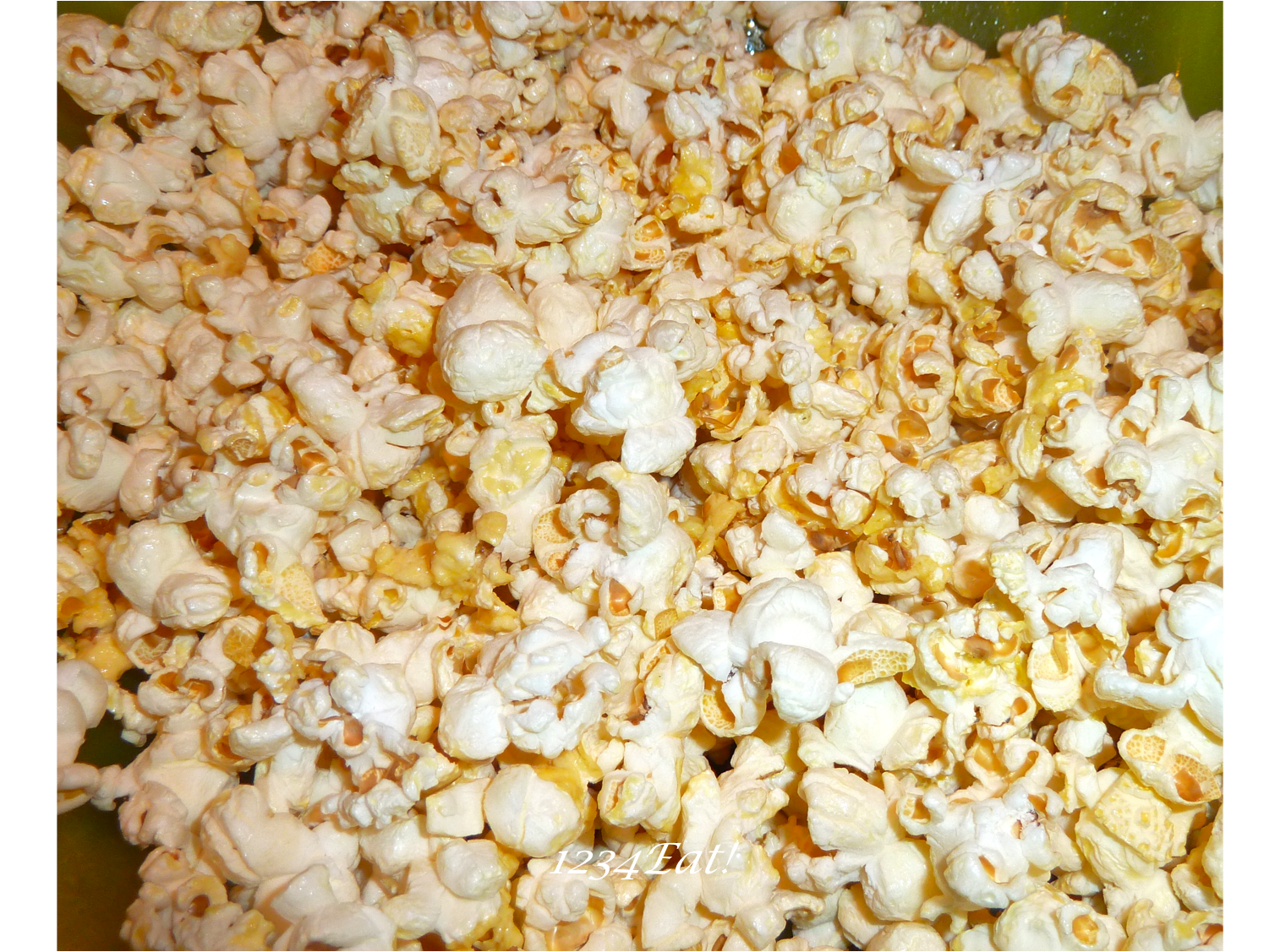 1234Eat! AirPopped Popcorn Kettle Popcorn, Plain Popcorn, and Butter