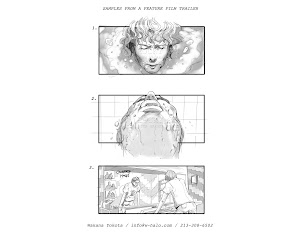 Storyboard samples