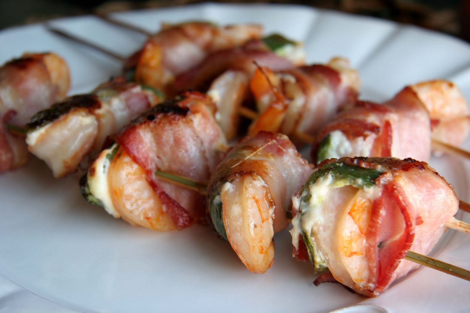 Harter House World Flavors Bacon Wrapped Shrimp Poppers
