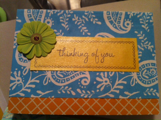 The Life of Mrs. Martinez: Ladies Night - Handmade Cards