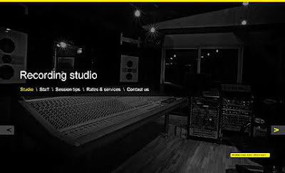 Recording Studio Website Template