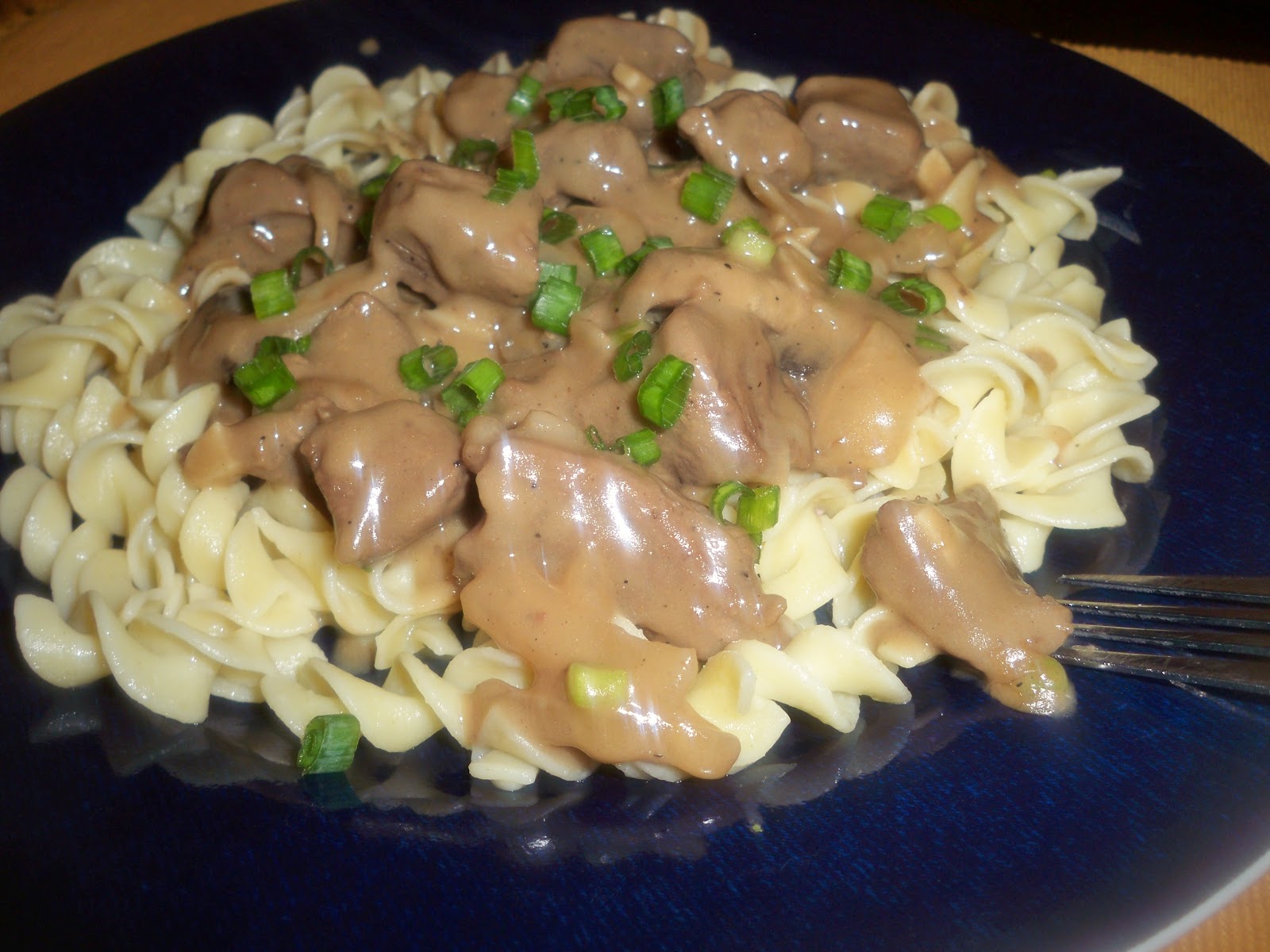 Creamy Beef Stroganoff over Buttery Egg Noodles Mama Harris' Kitchen