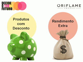 O que quer ganhar com a Oriflame?