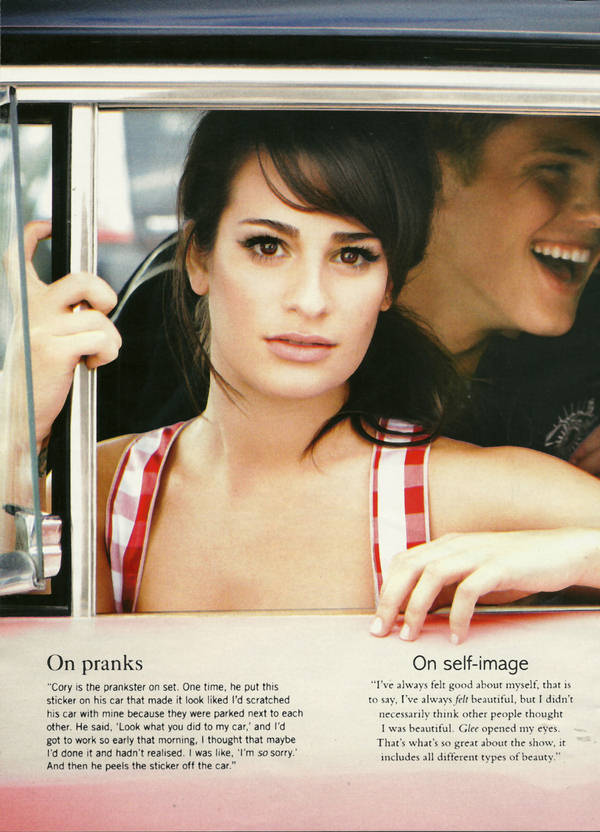 Tags Covers Lea Michele Magazine Photoshoot