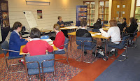 Fluer Beale's writting workshop at the Invercargill library