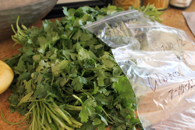Taking advantage of summer: How to “stock up” on fresh herbs.