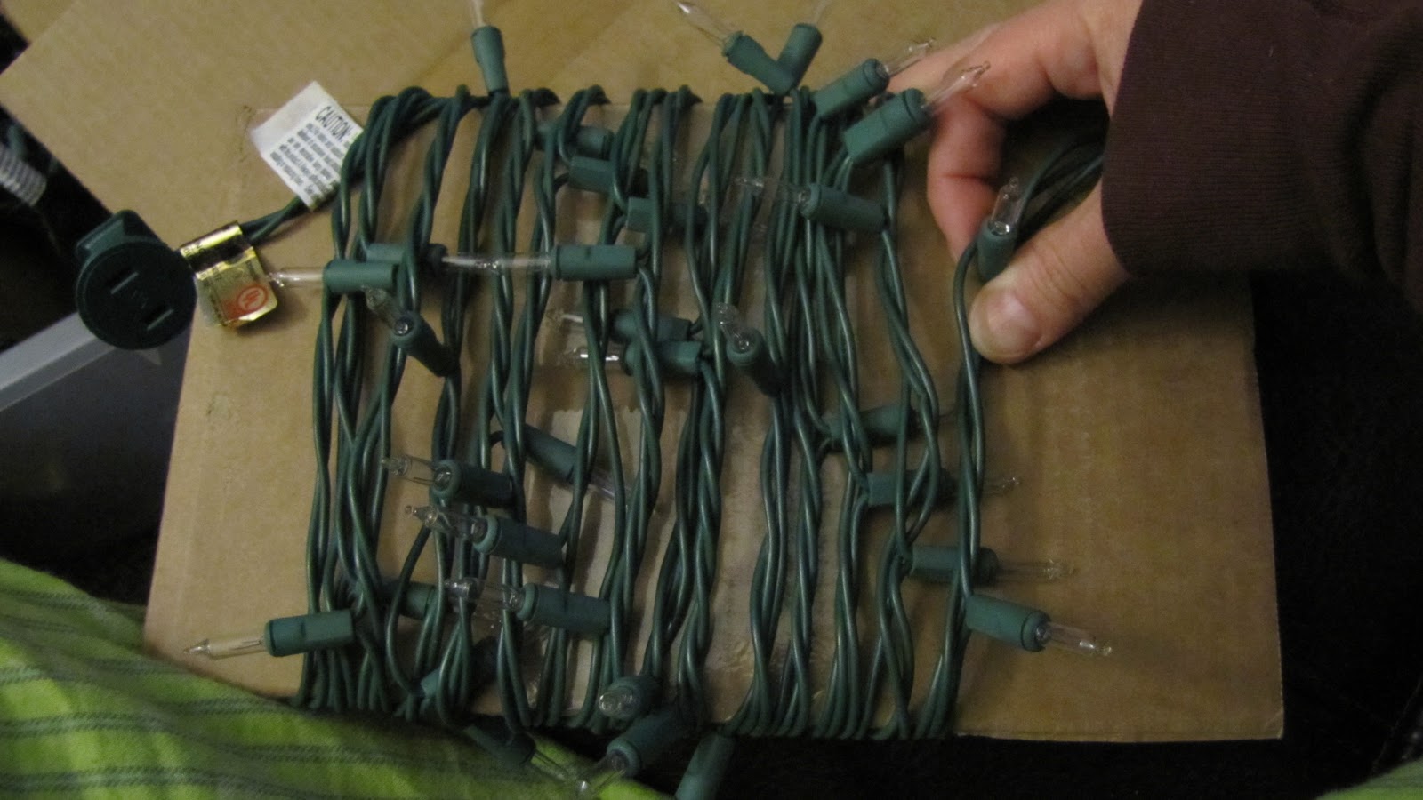 Adventures in DIY How To Organize Christmas String Lights