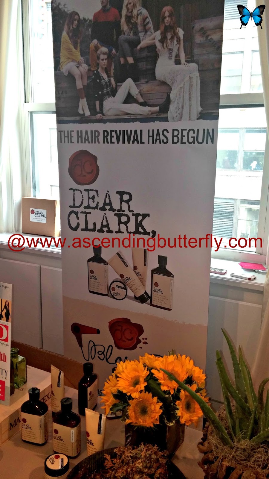 Dear Clark Display at BeautyPress Spotlight Day February 2014 Dear Clark Display at BeautyPress Spotlight Day February 2014