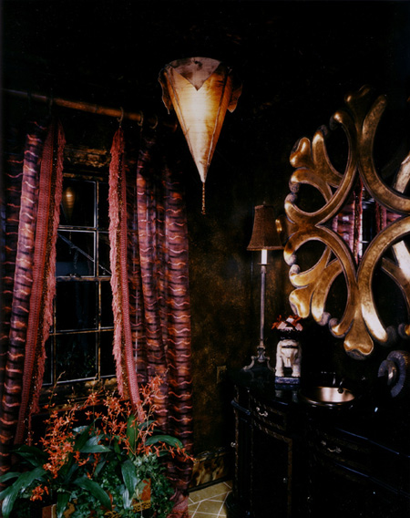 Decorlah Eclectic Powder Room Decor Baylor Bone Interiors