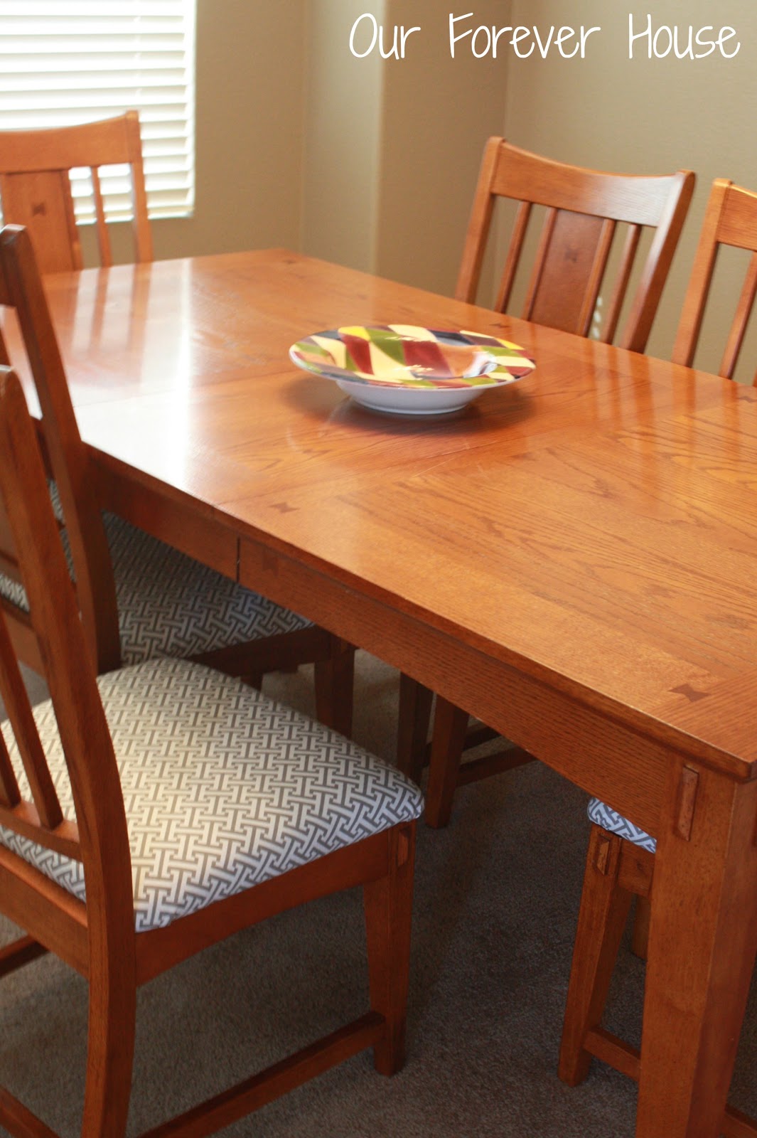 Our Forever House Recovered Dining Chairs