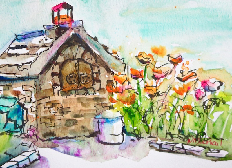 Nora MacPhail Artist pizza oven...mmm!