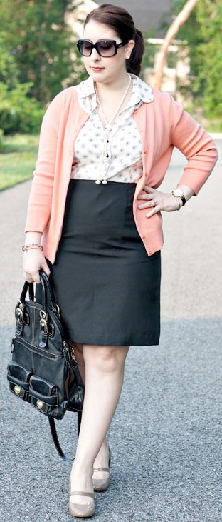 Outfit Post Polka Dot Blouse Pink Cardigan Black Pencil Skirt Of Pink Polka Dot Cardigan Outfit Post Polka Dot Blouse Pink Cardigan Black Pencil Skirt Of Pink Polka Dot Cardigan