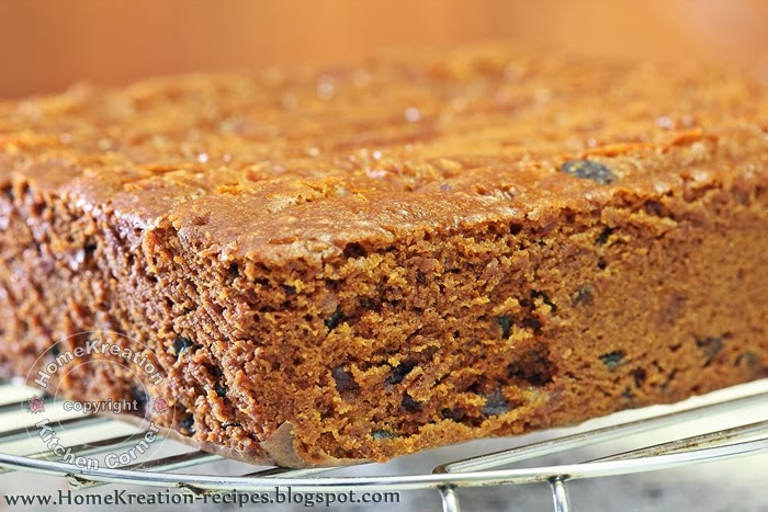 HomeKreation - Kitchen Corner: Steamed Fruit Cake II (Kek Buah Kukus II)