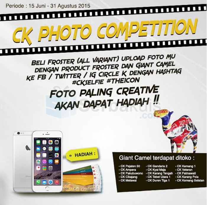 Kontes Foto Circle K Berhadiah iPhone 6 & Gift Voucher Kontes Foto Circle K Berhadiah iPhone 6 & Gift Voucher