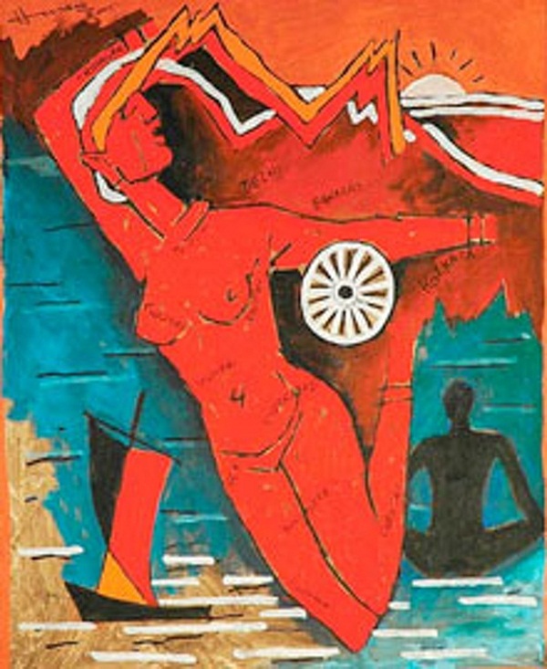 M.F. Husain Pelukis India Sejajar Dengan Picasso,Google Doodle Merayakan Ultahnya Ke 100 M.F. Husain Pelukis India Sejajar Dengan Picasso,Google Doodle Merayakan Ultahnya Ke 100