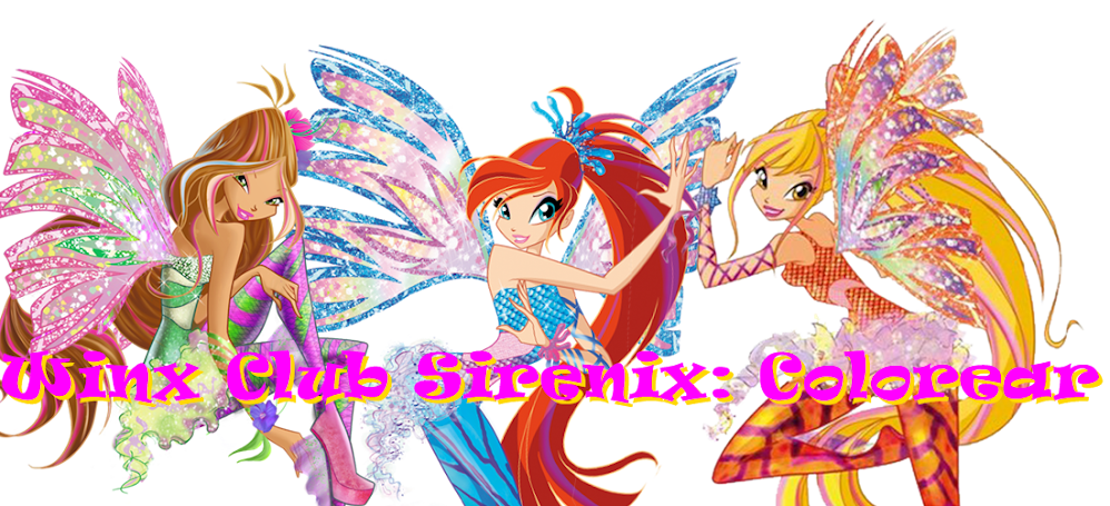 Winx Club Sirenix: Colorear