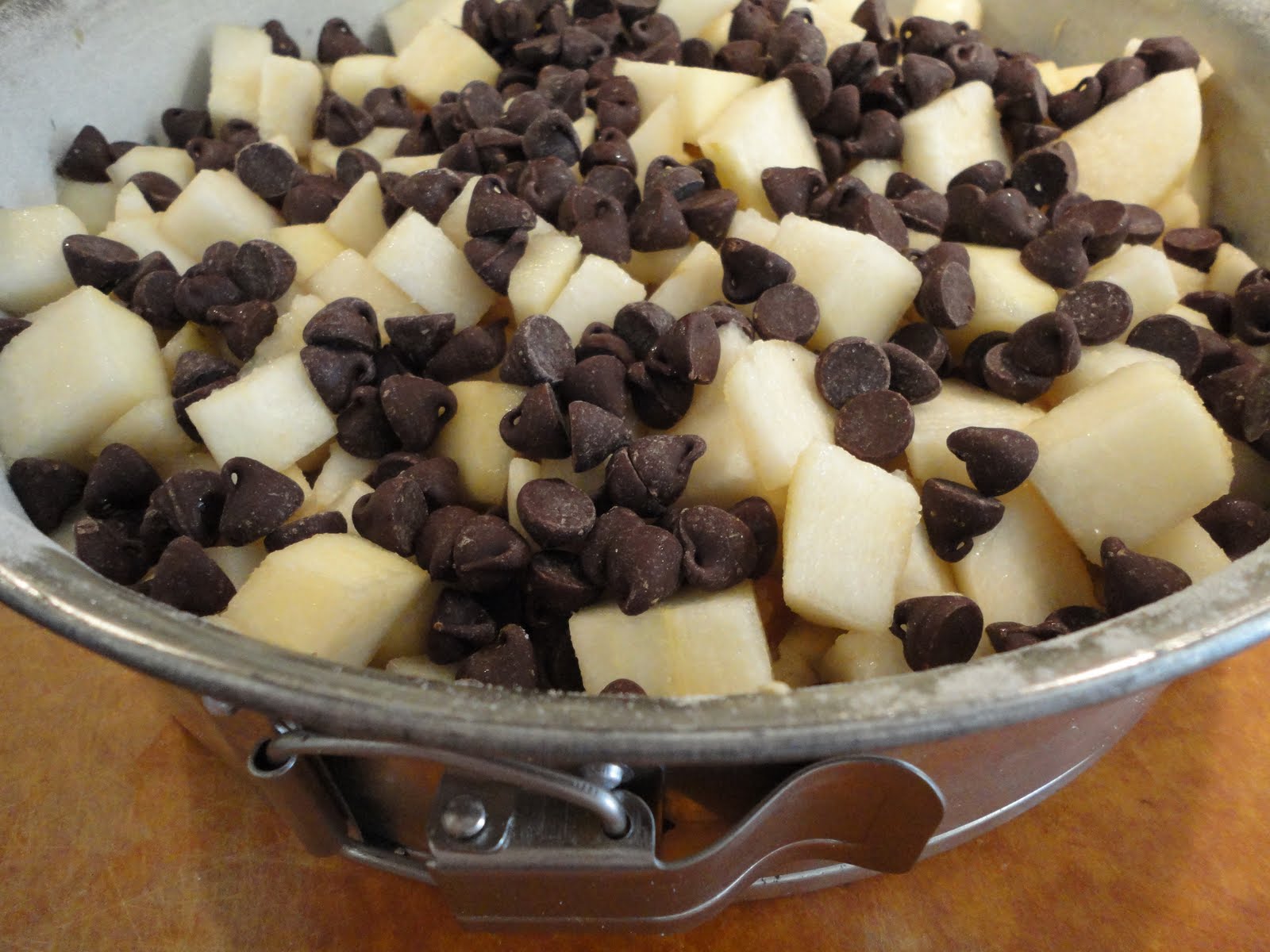 Sage Sprout Bittersweet Chocolate and Pear Cake