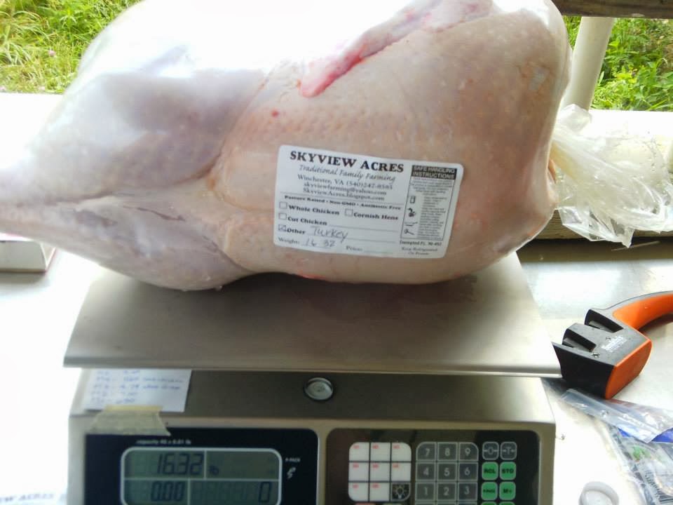 Skyview Acres Fresh vs frozen turkey The logistics