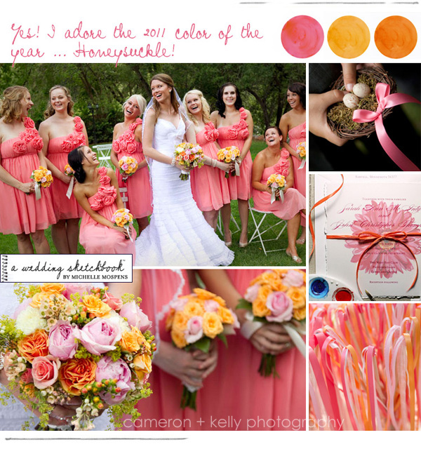 spring wedding color schemes