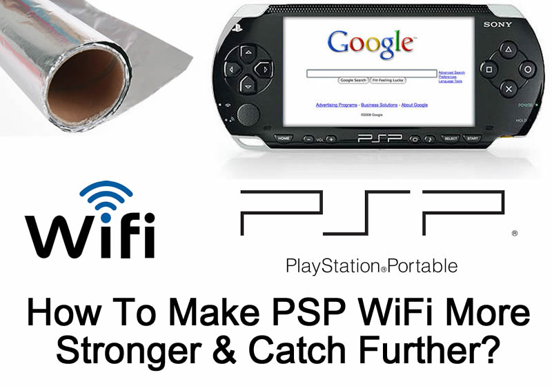 How To Get More Wifi Signal Strength On PSP Console FITAMA