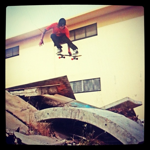 RELIEF SKATE SUPPLY MIKE GRAY MELON GRAB