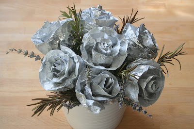 Roses Pour Toujours Des Roses En Papier Et Fleurs De Mon Jardin