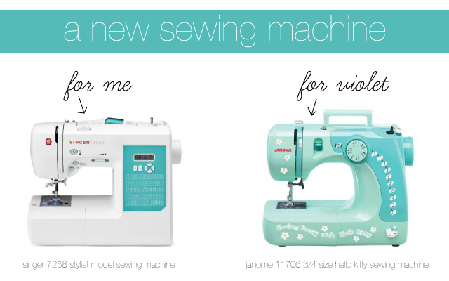 time for a new sewing machine – Gingiber