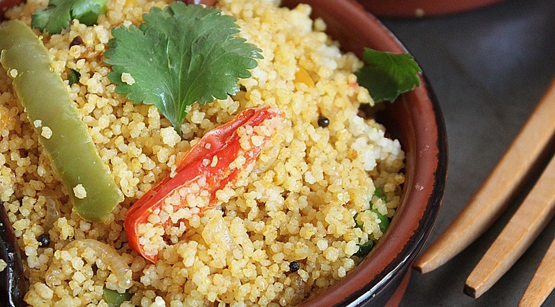 Couscous Pulao Couscous With Bell Peppers