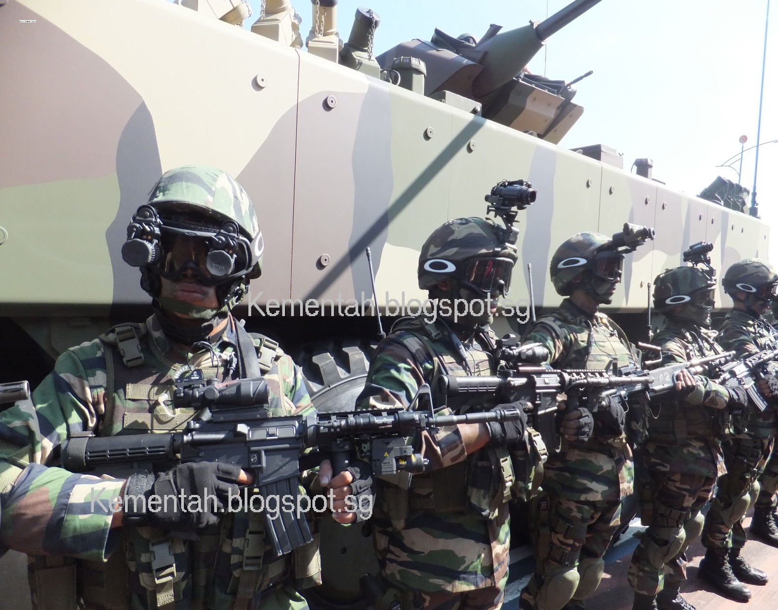 Senang Diri Malaysian Army showcases new combat systems for its infantry