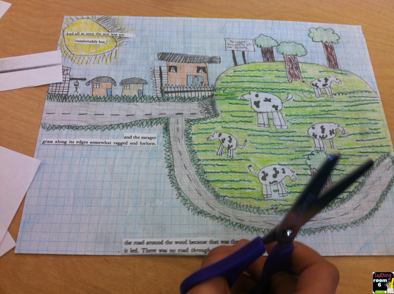 Cutting up the Text Evidence | Teaching in Room 6 | Bloglovin’