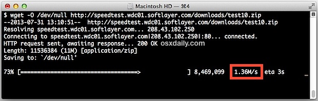 Quickly Test Your Internet Connection Speed Using Command Line