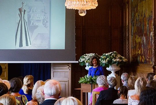 Carl Philip and Princess Sofia at the inauguration of the 'The Lilian Look' exhibition