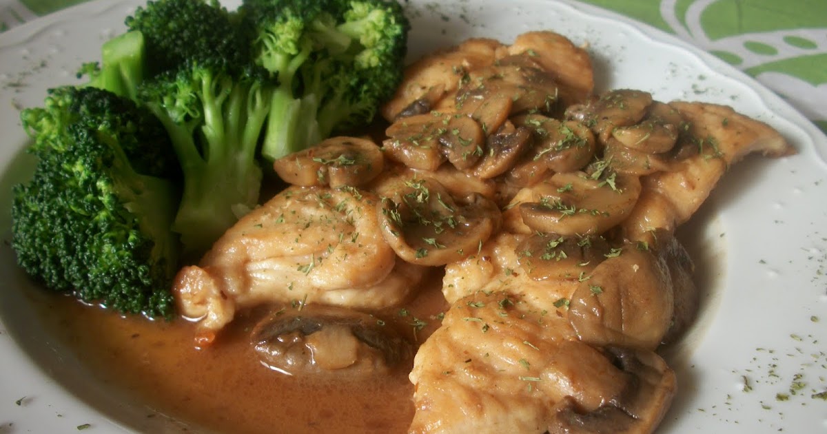 Cook with Sara Chicken Marsala