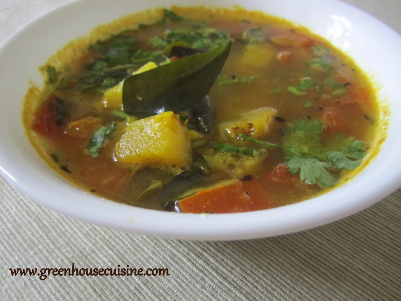 Cook with Esh Pineapple rasam recipe