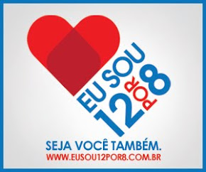 Campanha Eu sou 12 por 8 - Seja você também