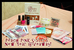 PEACHYPINK SISTERS' NEW YEAR GIVEAWAY!