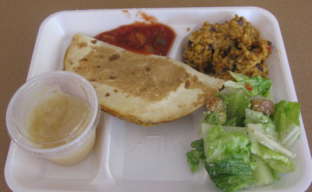 Better D.C. School Food What's for Lunch Cheese Quesadilla