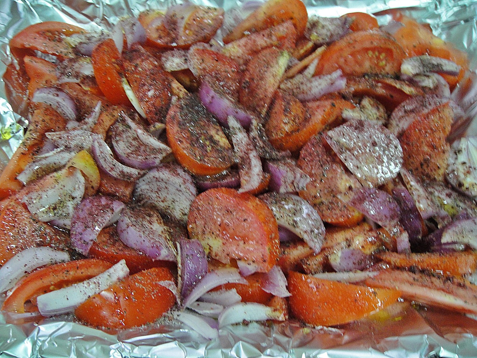 Maryam's Culinary Wonders 456. Kebab/Kofta Halabi with Roasted Tomato