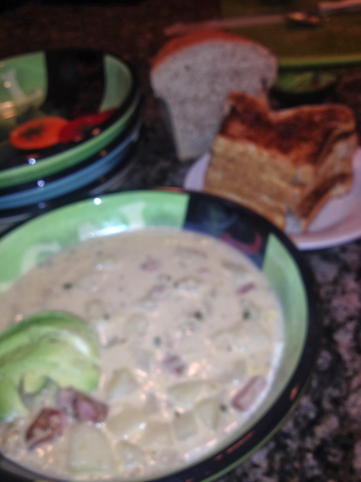 Third Sunday Dinner Blog Pressure Cooker Potato Quinoa Soup