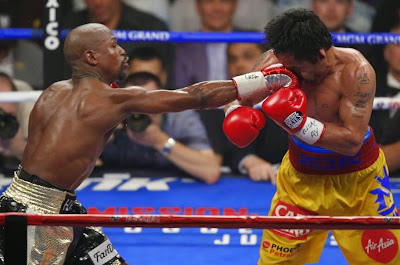 Las mejores imágenes del "Combate del Siglo": Mayweather vs Pacquiao