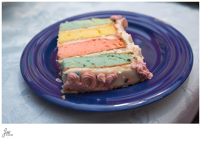 Lynchburg Virginia Lifestyle & Portrait Photographer 4 layer pastel Easter cake