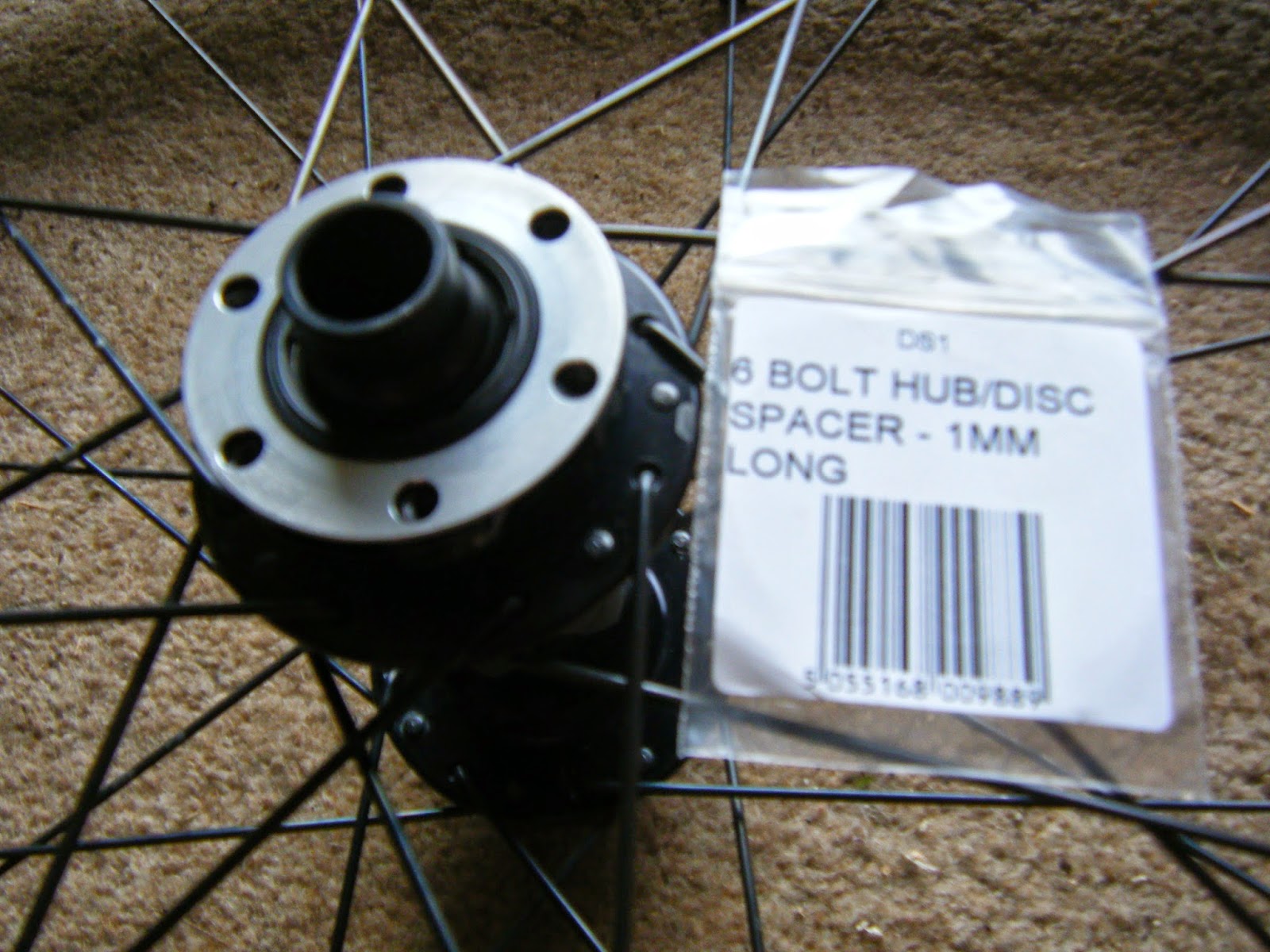 hope rotor spacer