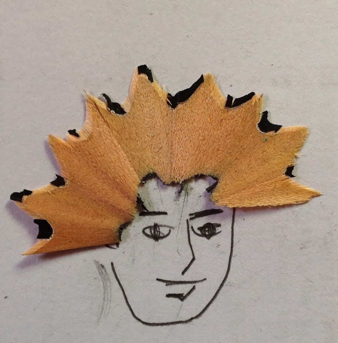 MomThe First Teacher Pencil Shavings Art