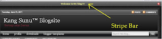 stripe bar di blognya kang sunu, stripe bar blogger, stripe ad for blogger, stripe bar preview